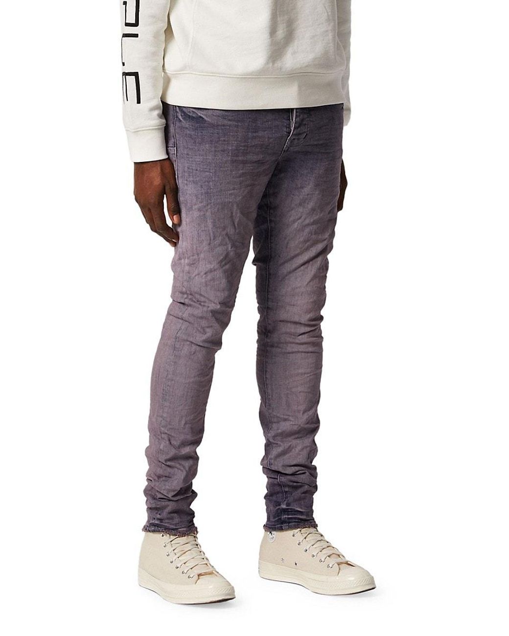 Purple Brand Brand Tinted Stretch Skinny Jeans in Blue for Men Lyst