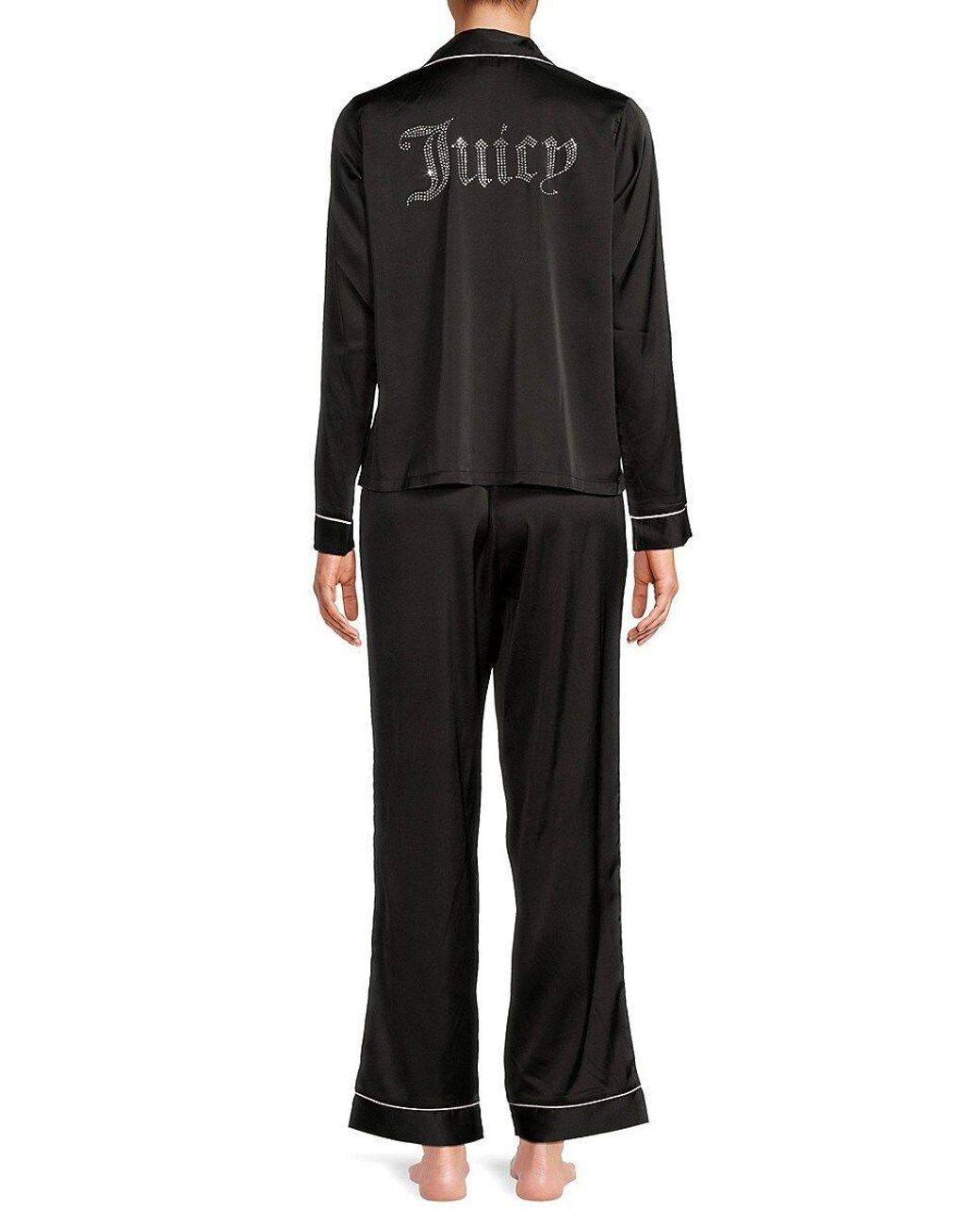 Black 2 piece pajama set shop
