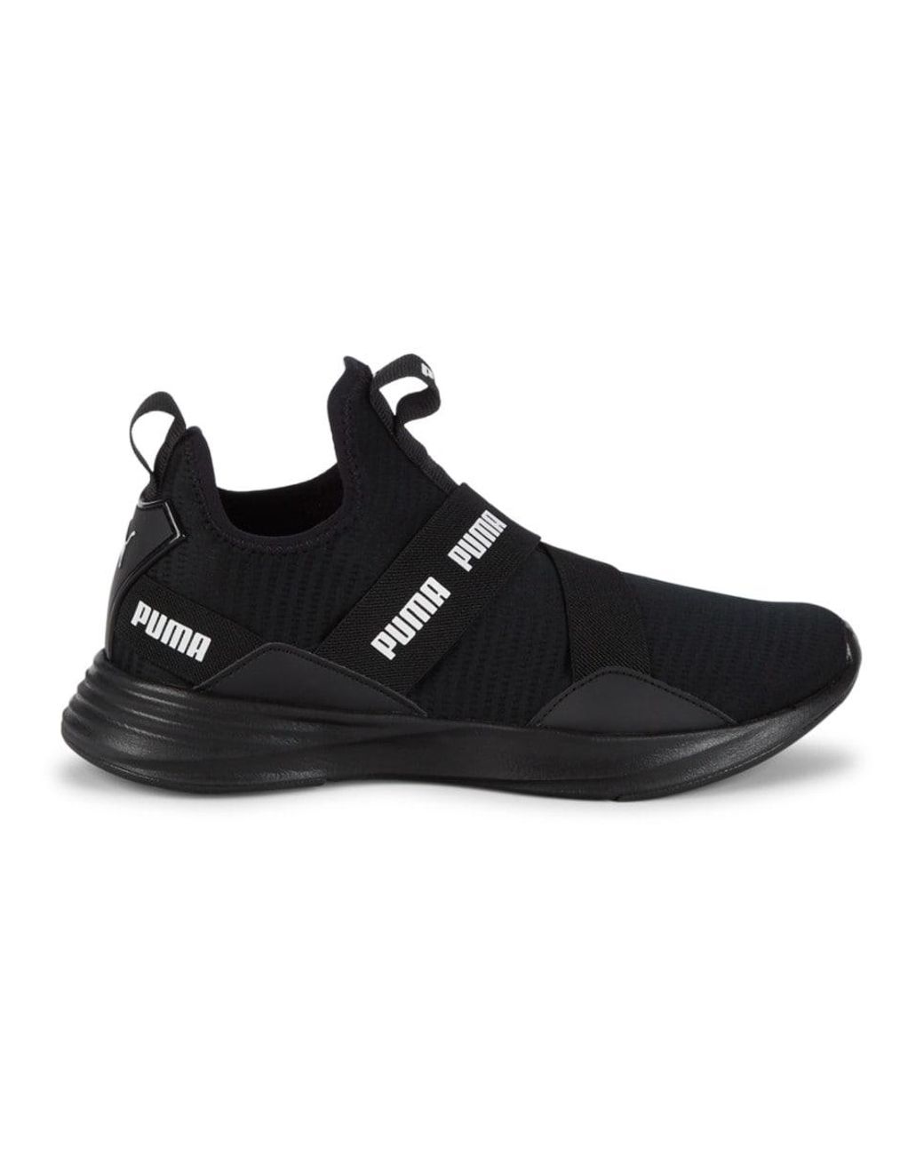 PUMA Synthetic Women's Radiate Mid Slip-on Sneakers - Black - Size 6.5 ...