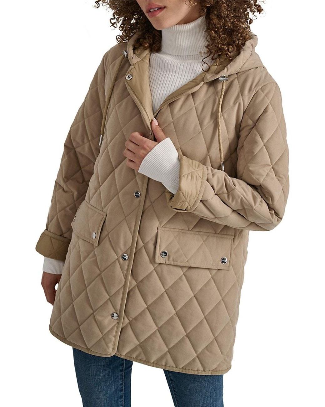 Dkny khaki jacket best sale