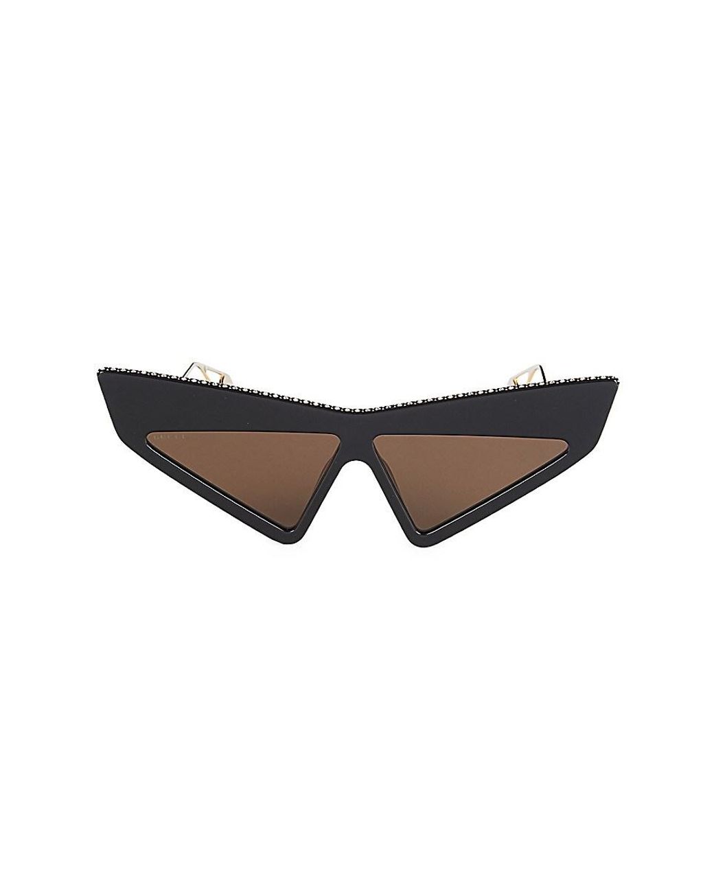 gucci cat eye sunglasses with crystals