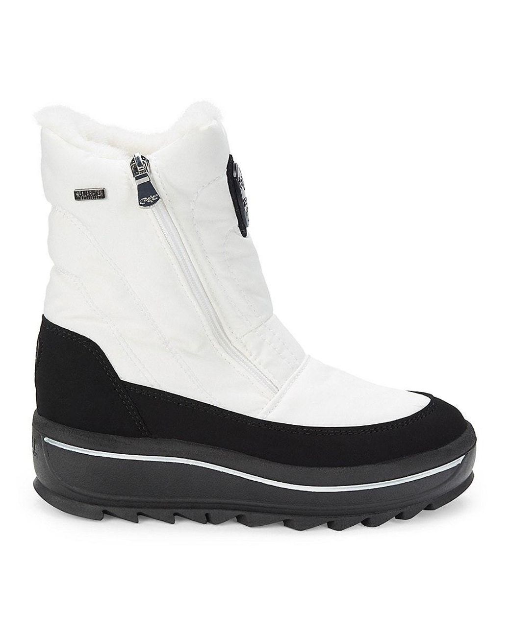 Pajar Tanita Faux Fur Lined Snow Boots in White | Lyst