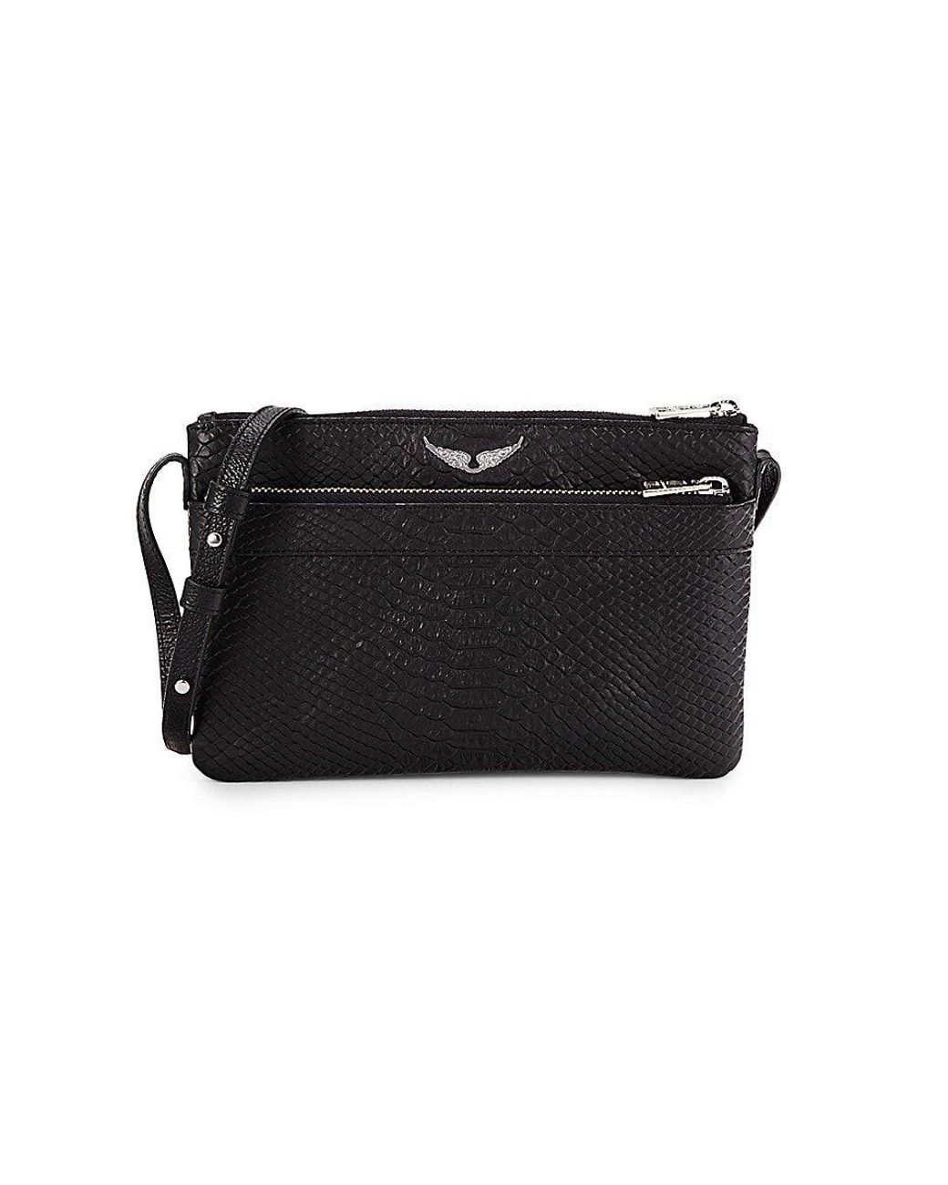 ZADIG ET VOLTAIRE - RISE EMBOSSED NOIR
