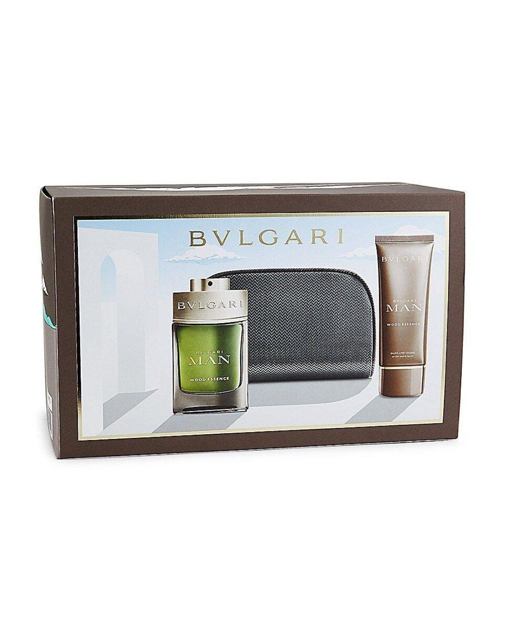 Bvlgari man wood essence gift online set