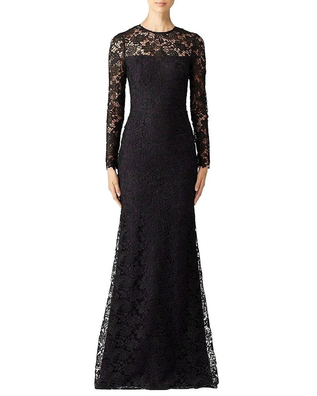 Monique lhuillier black gown cheap