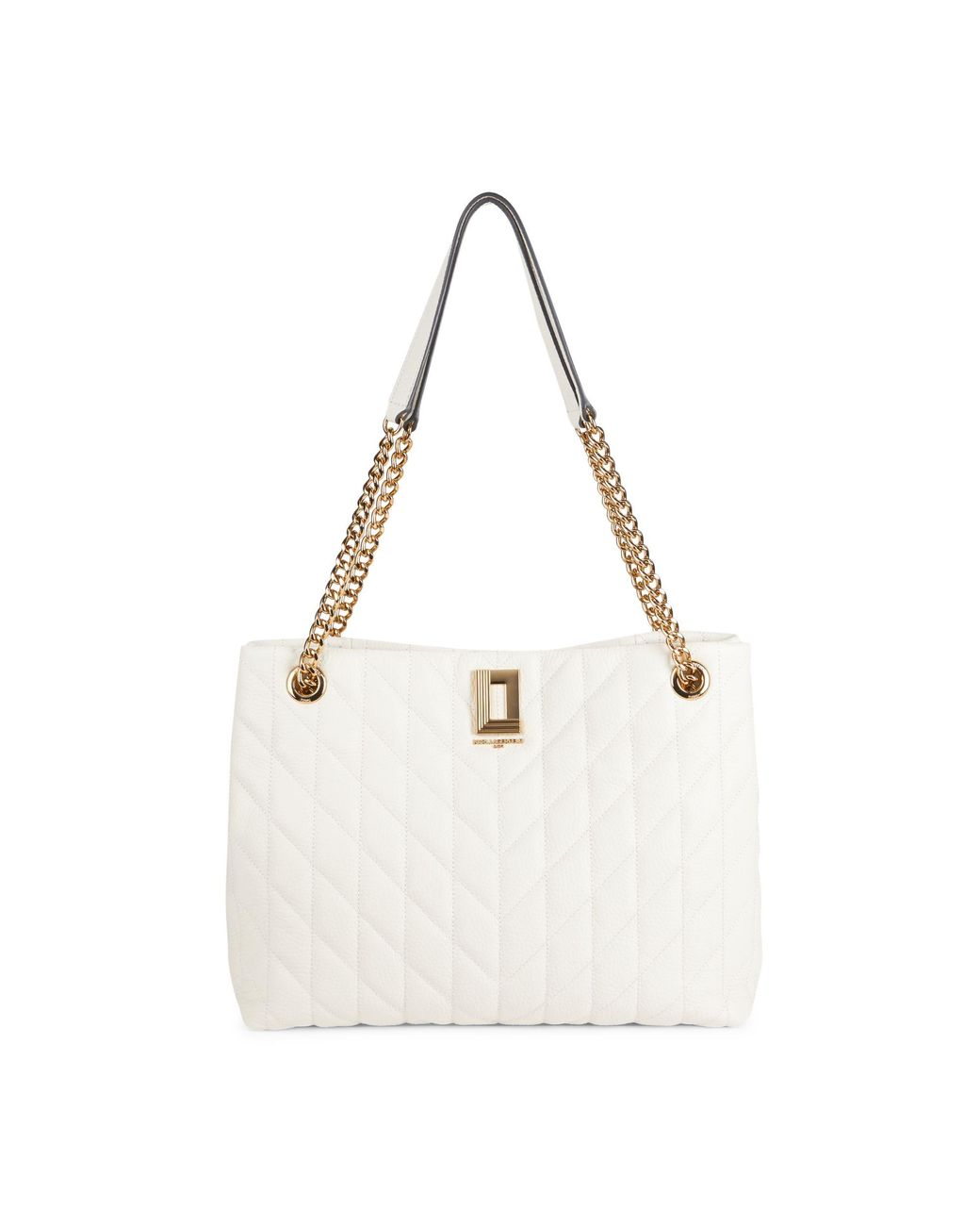 Karl Lagerfeld Lafayette Quilted Leather Tote - Lyst