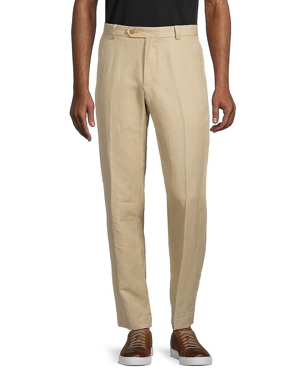 brooks brothers linen pants