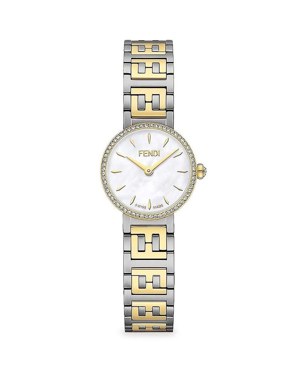 Fendi sapphire crystal outlet watch price