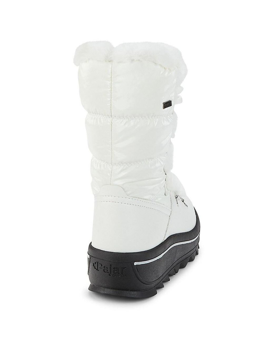 Pajar Tarin Faux Fur Lined Mid Calf Boots in White Lyst