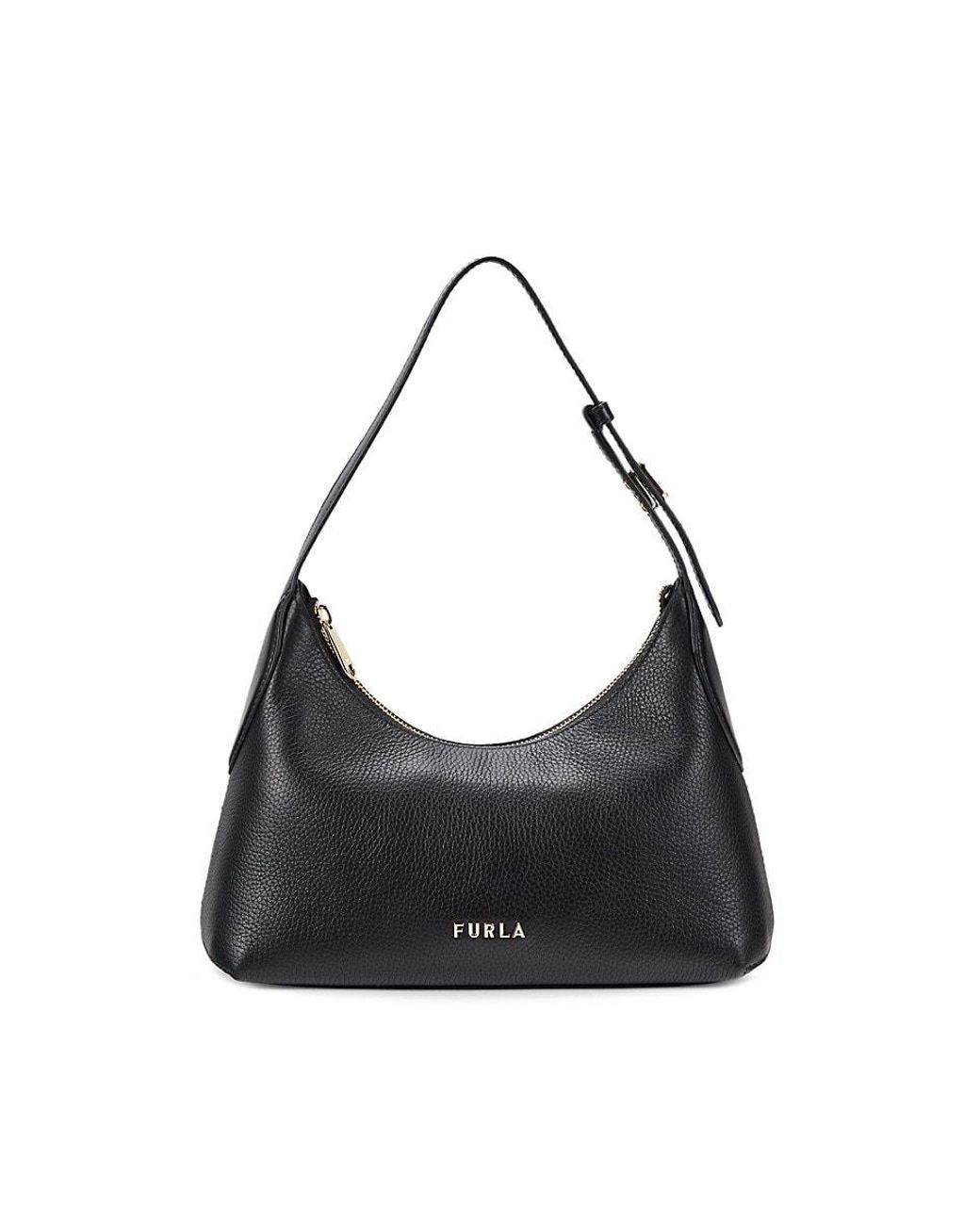 Furla Danae Hobo Bag in Black Lyst Australia