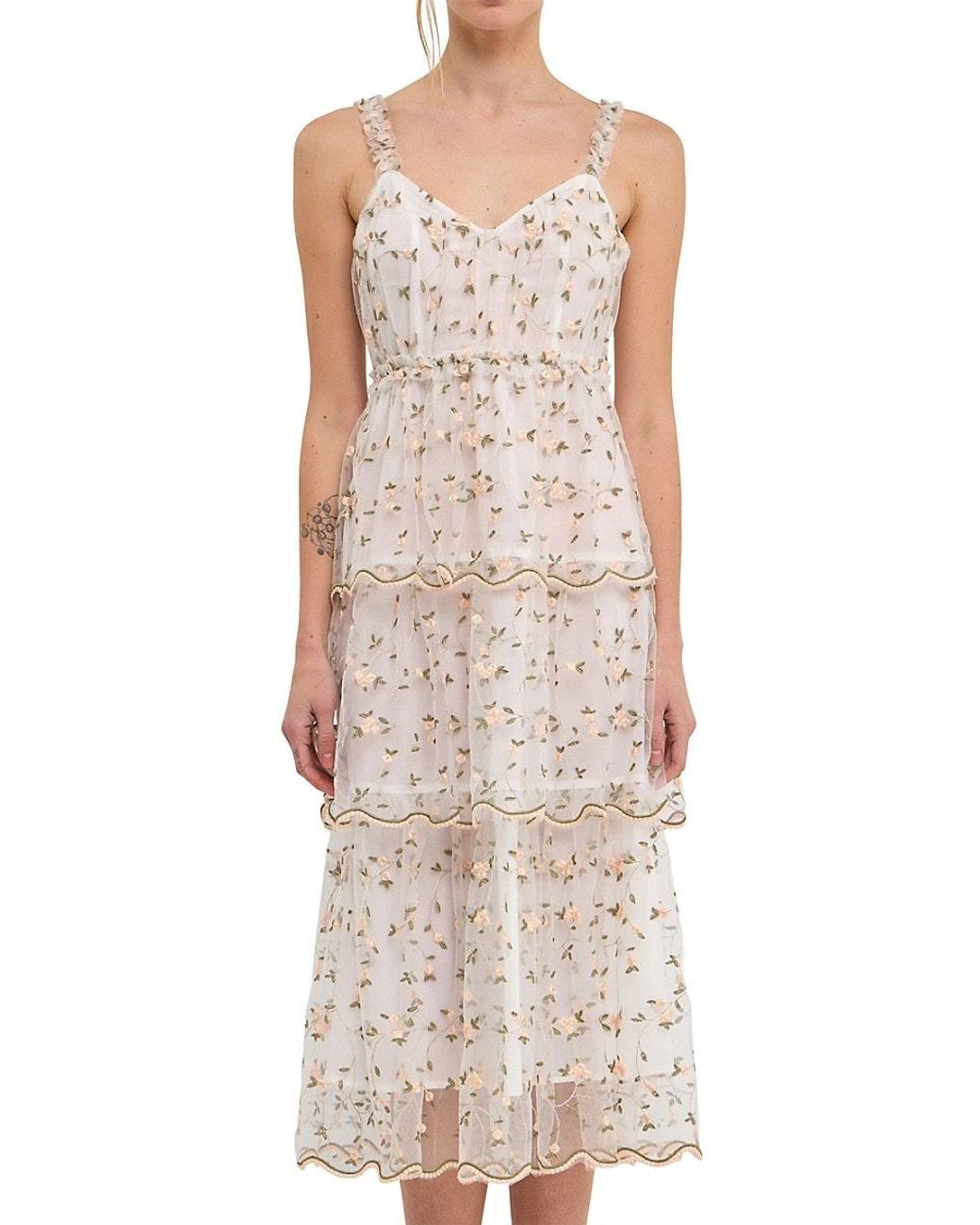 Endless rose top lace dress