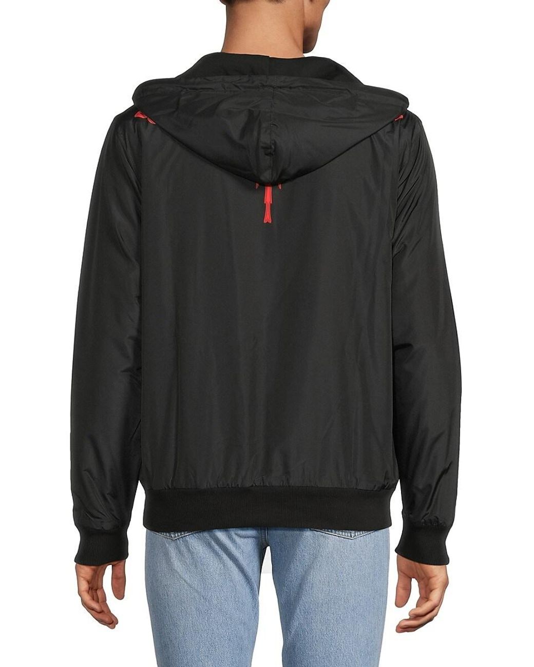 Marcelo Burlon Zip Hoodie in Black for Men | Lyst