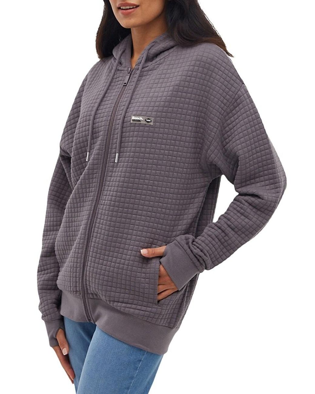 Bench women's cotton mix full zip jacket sale