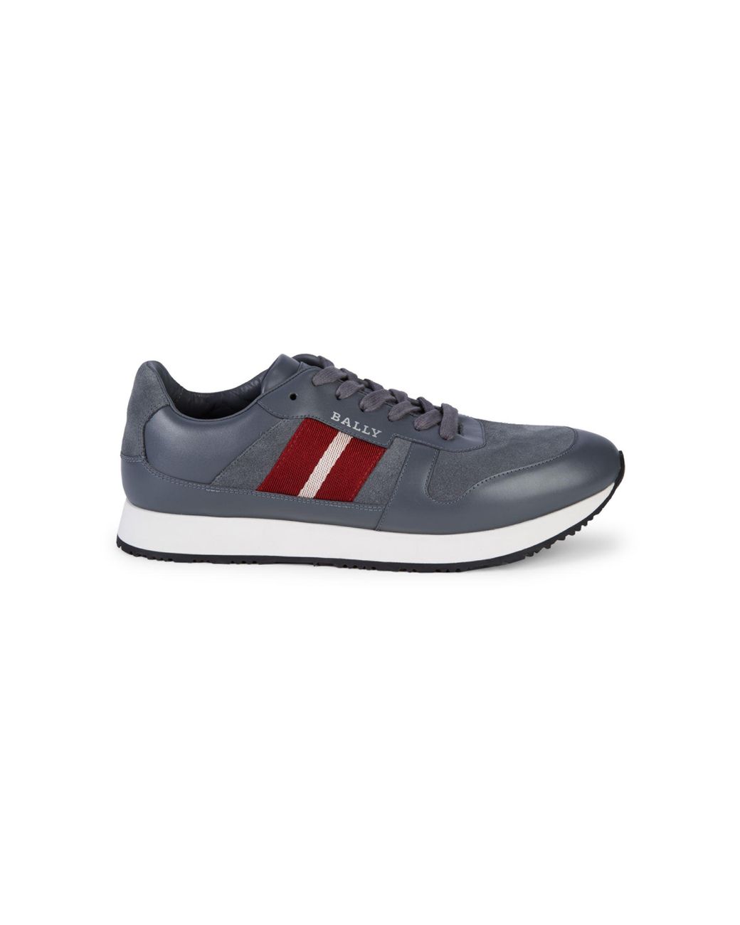 Bally Sprinter Striped Sneakers in Gray for Men | Lyst