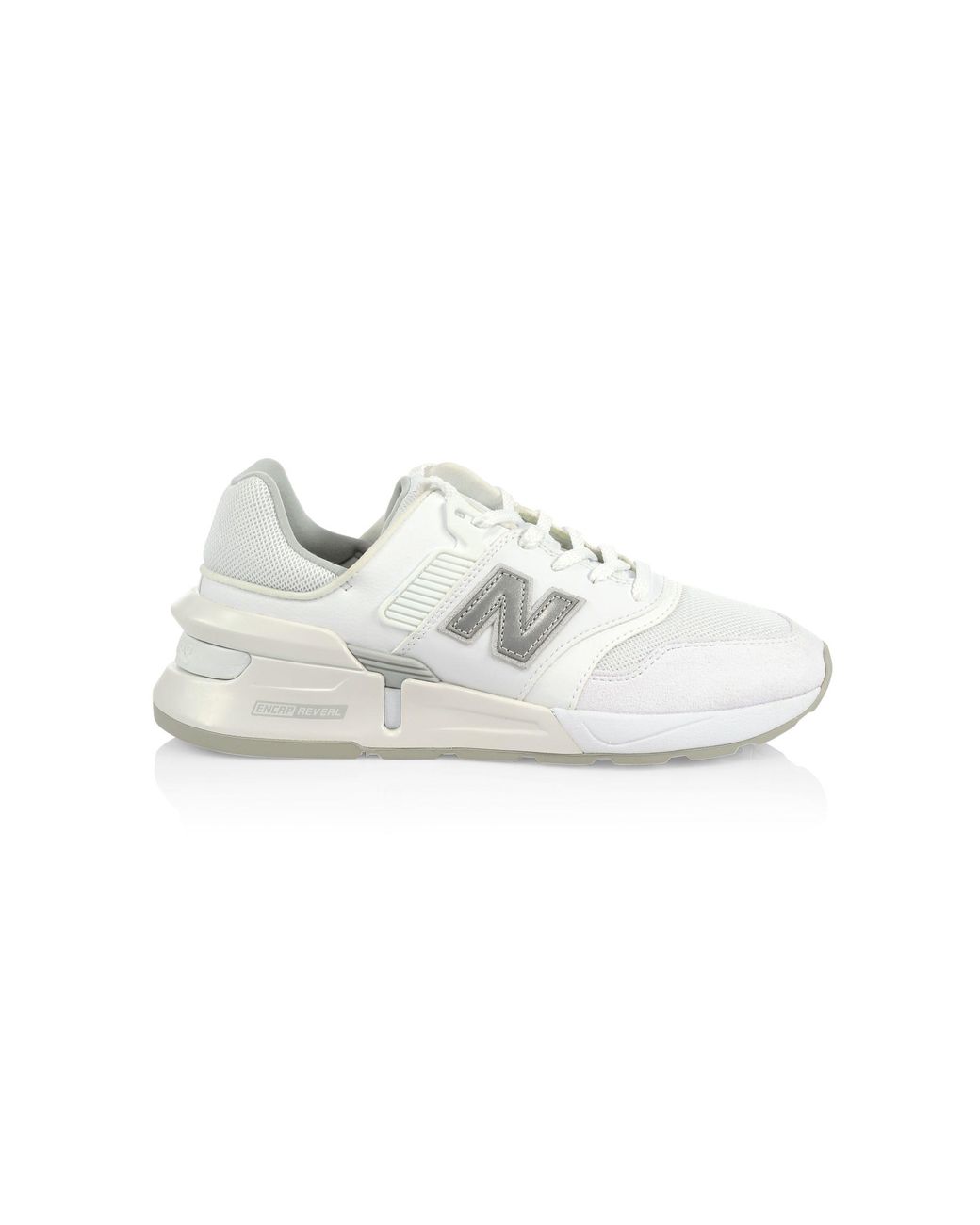 New Balance 997 Sport Mens White Trainers for Men | Lyst
