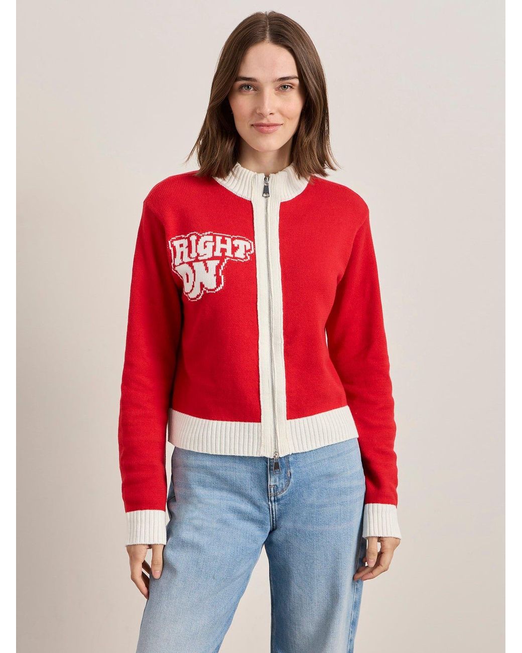 Sanctuary Sanctuary X Peanuts 75th Anniversary Joe Cool Zip Up Sweater ...