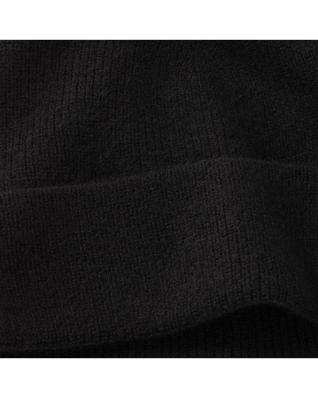 Sandro Black Cashmere Hat for men