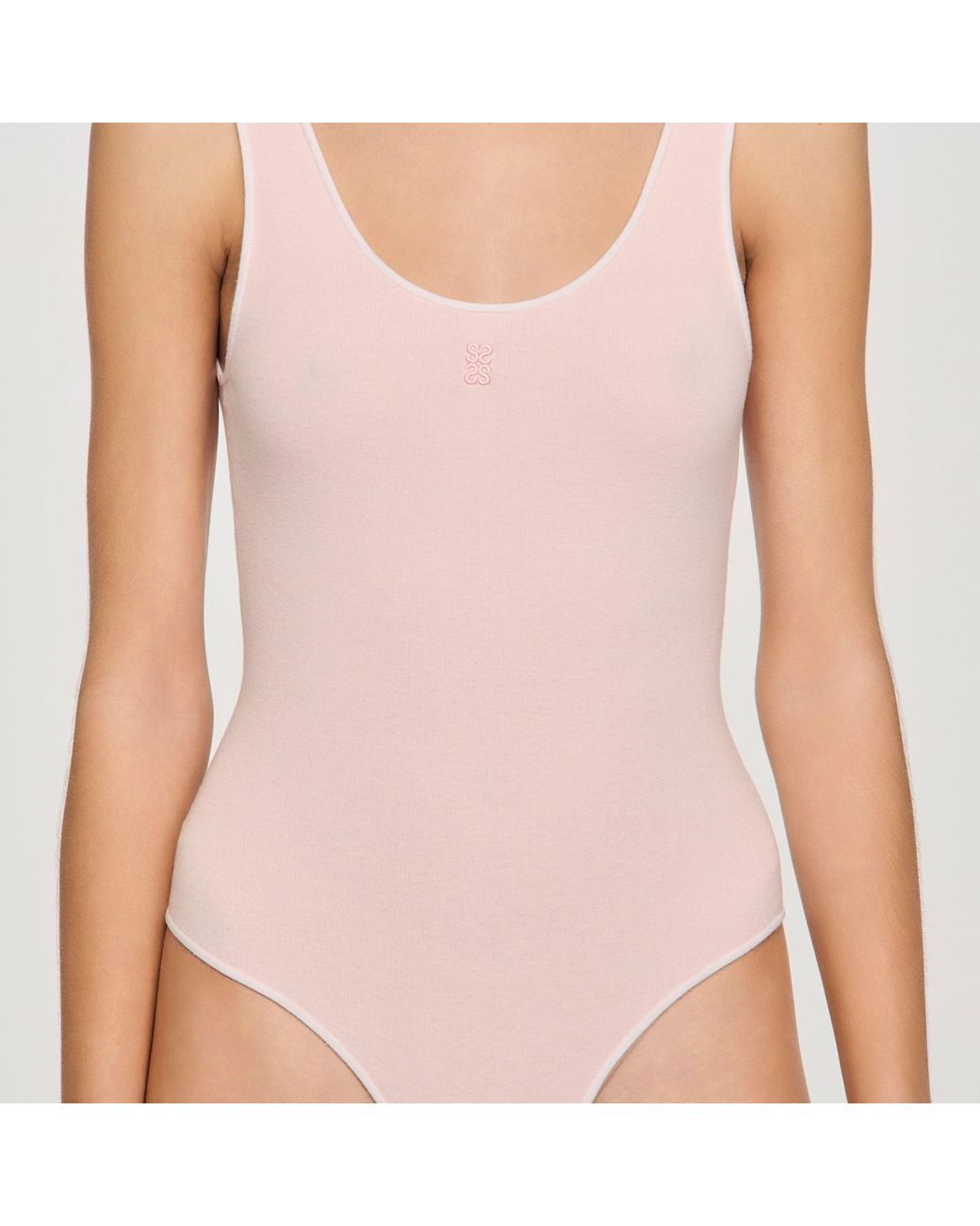 Sandro Natural Knit Bodysuit