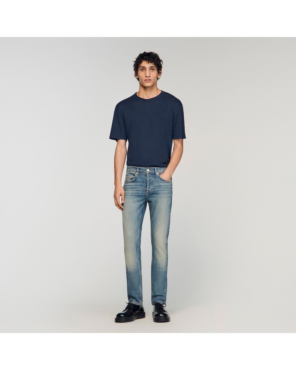 Sandro Blue Slim-Fit Jeans for men