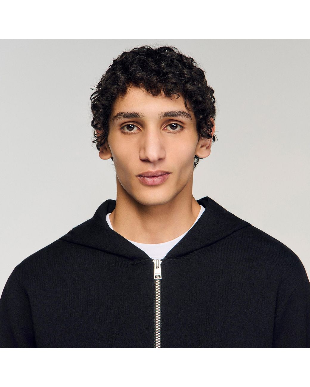 Sandro Blue Hoodie for men