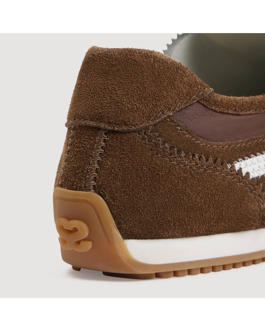 Sandro Brown Light Wave Sneakers