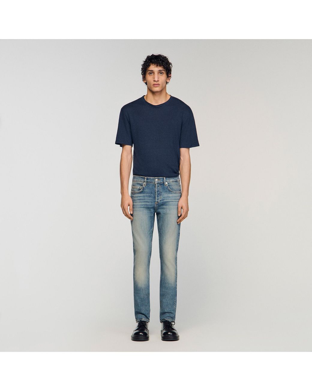 Sandro Blue Slim-Fit Jeans for men