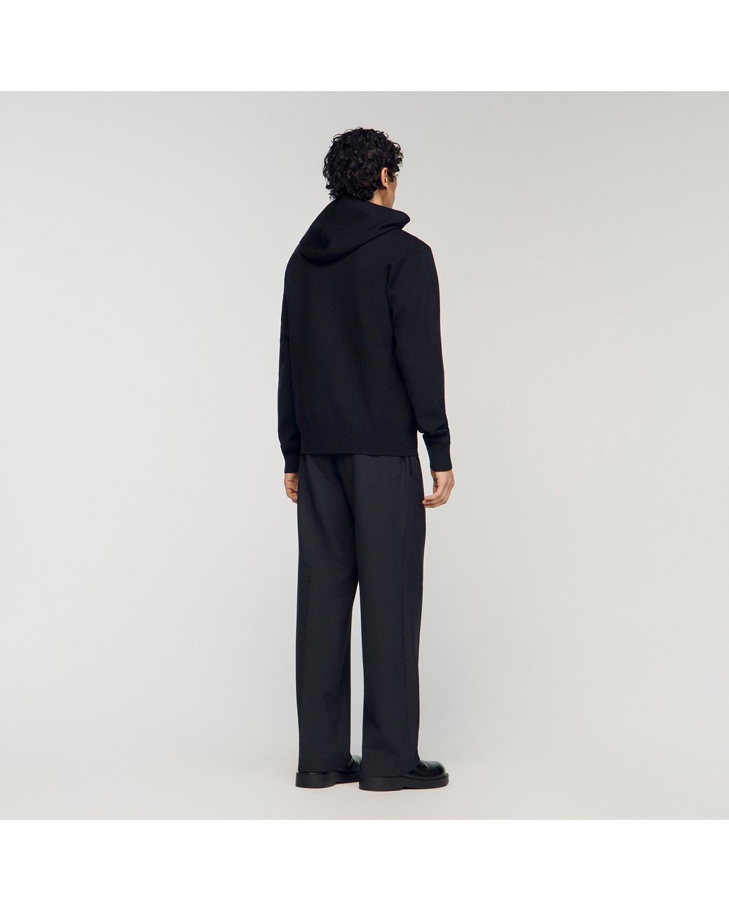 Sandro Blue Hoodie for men