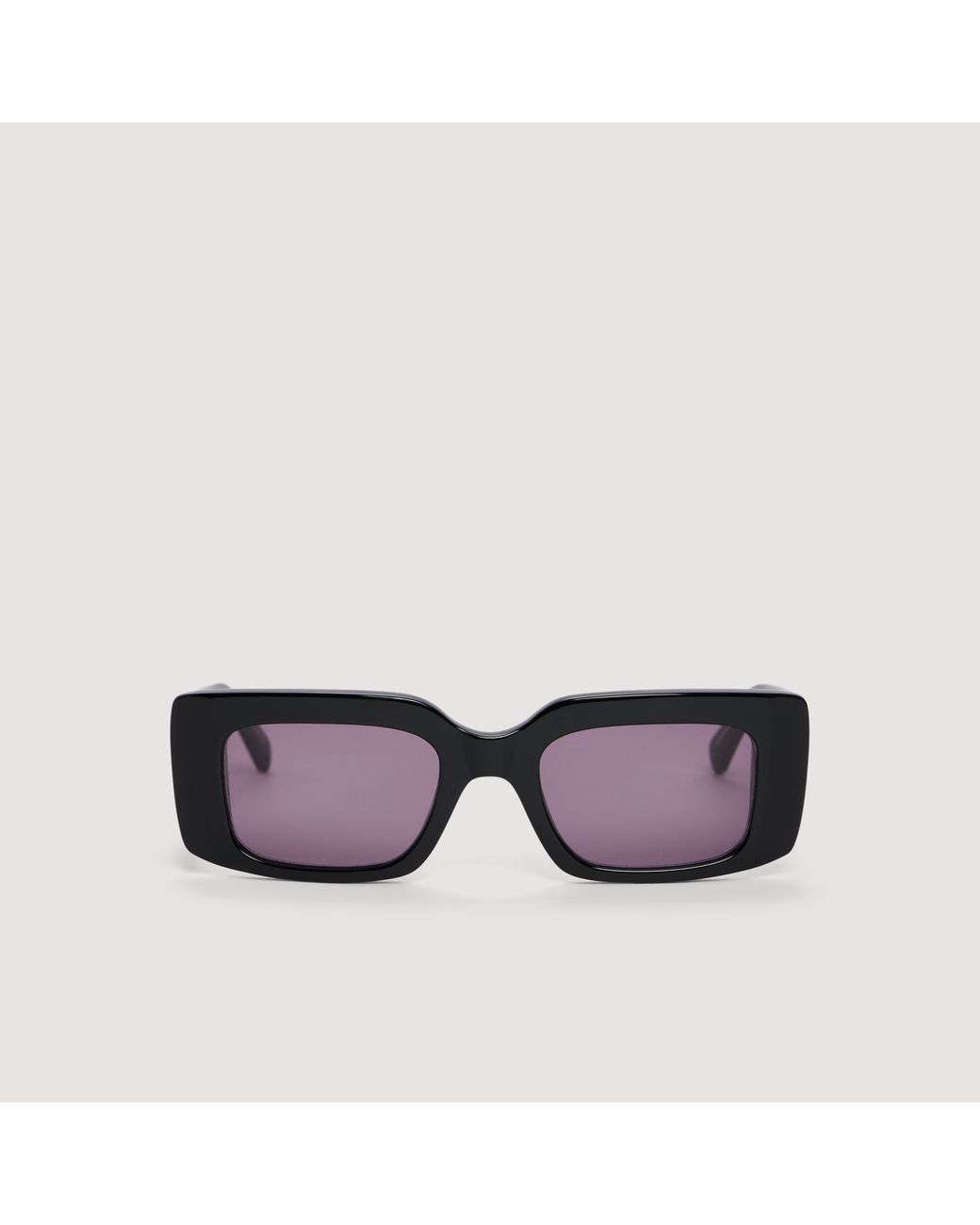 Sandro Black Logo Sunglasses