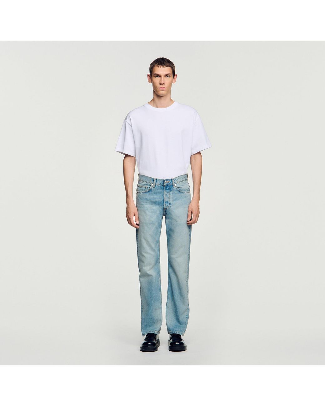Jean regular Sandro pour homme en coloris Blue