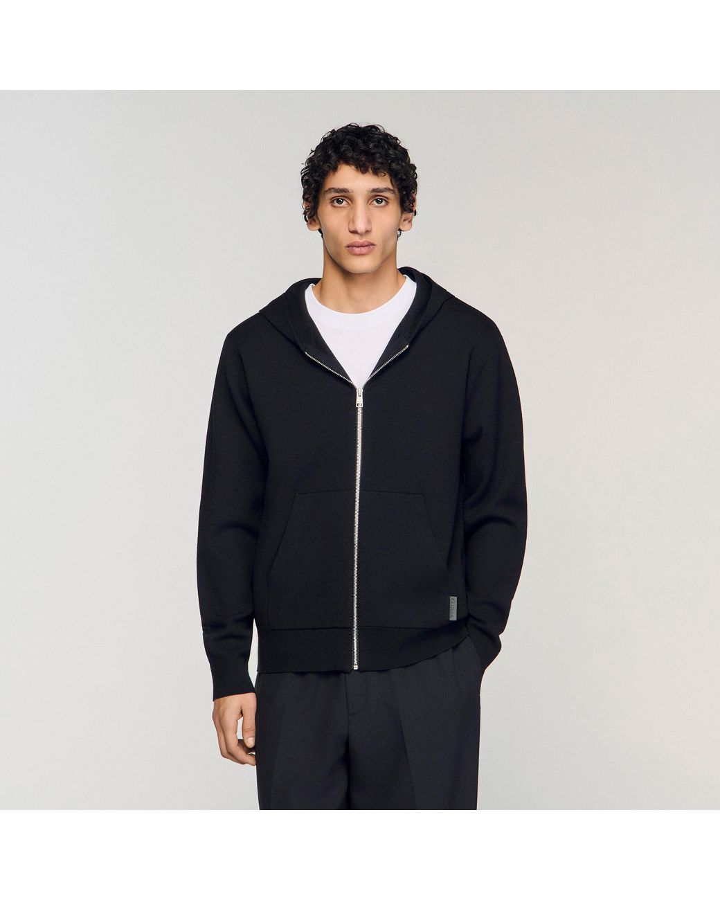 Sandro Blue Hoodie for men
