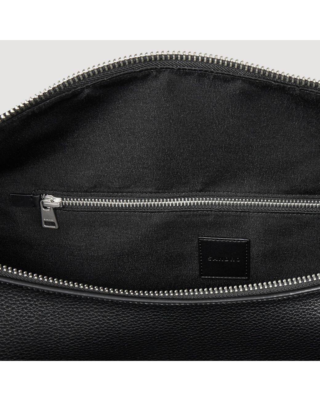 Sandro Black Weekend Bag for men