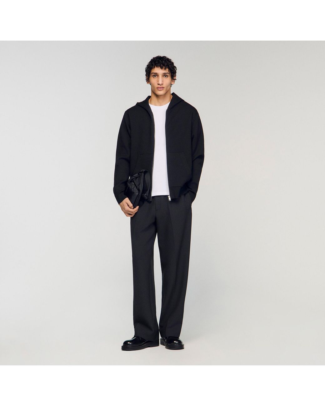 Sandro Blue Hoodie for men