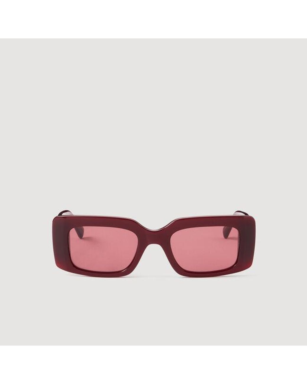Sandro Pink Logo Sunglasses