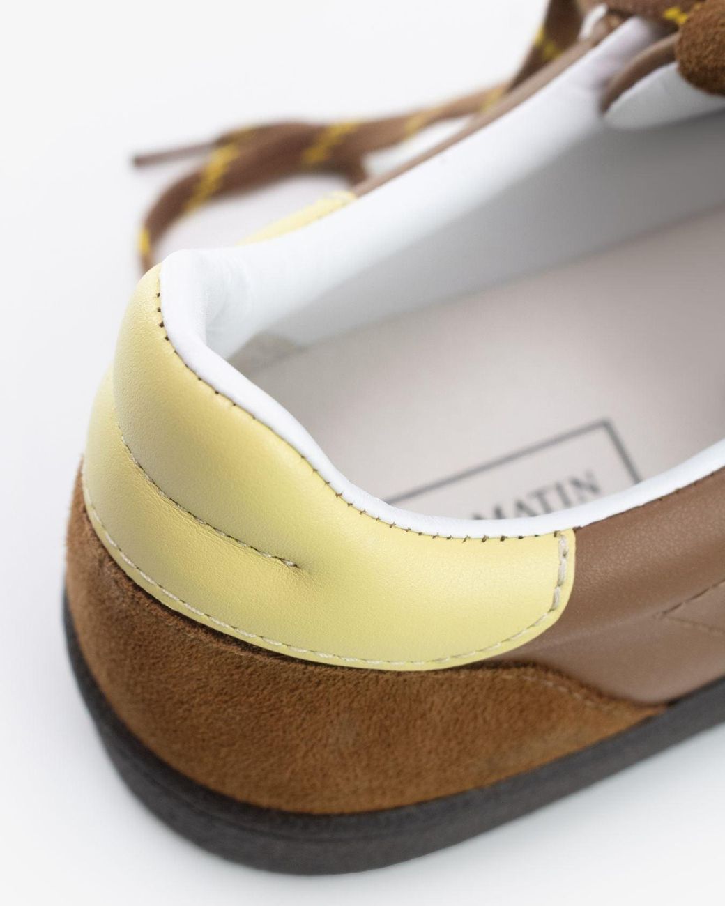 Sans Matin Multicolor Hera Low Top Trainers By Tan Leather, Suede Butter Leather, For for men