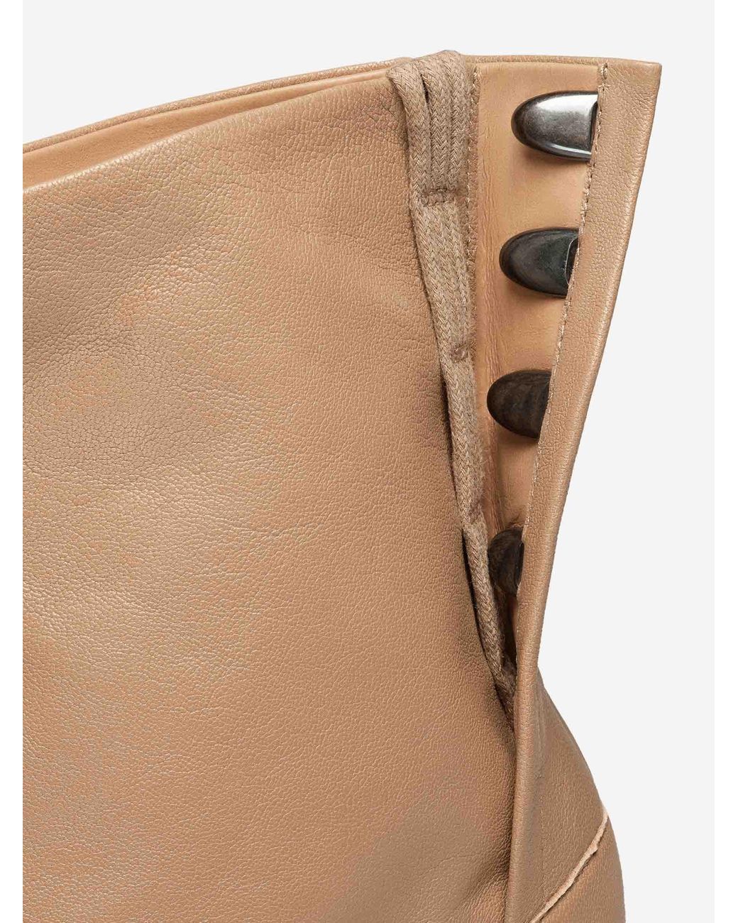 Maison Margiela Natural Tabi Leather Boots