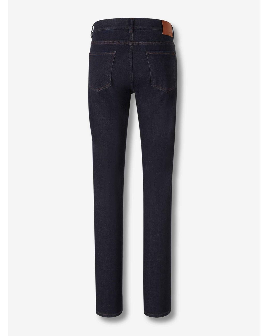 Jeans Rectos Regular Canali de hombre de color Blue