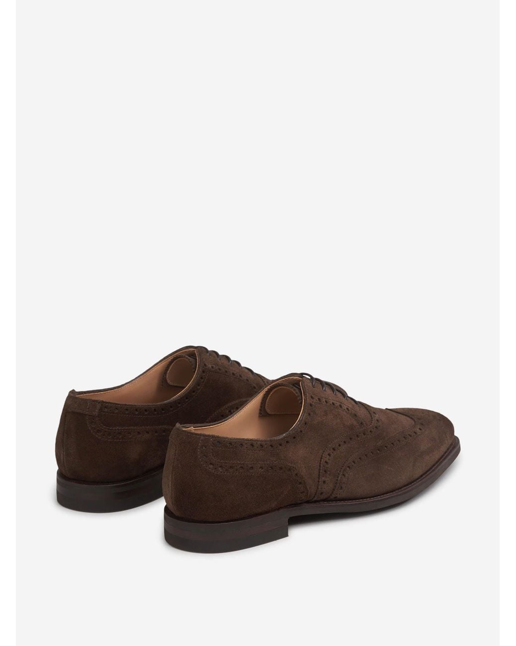 Crockett and Jones Brown Westgate 2 Shoes for men