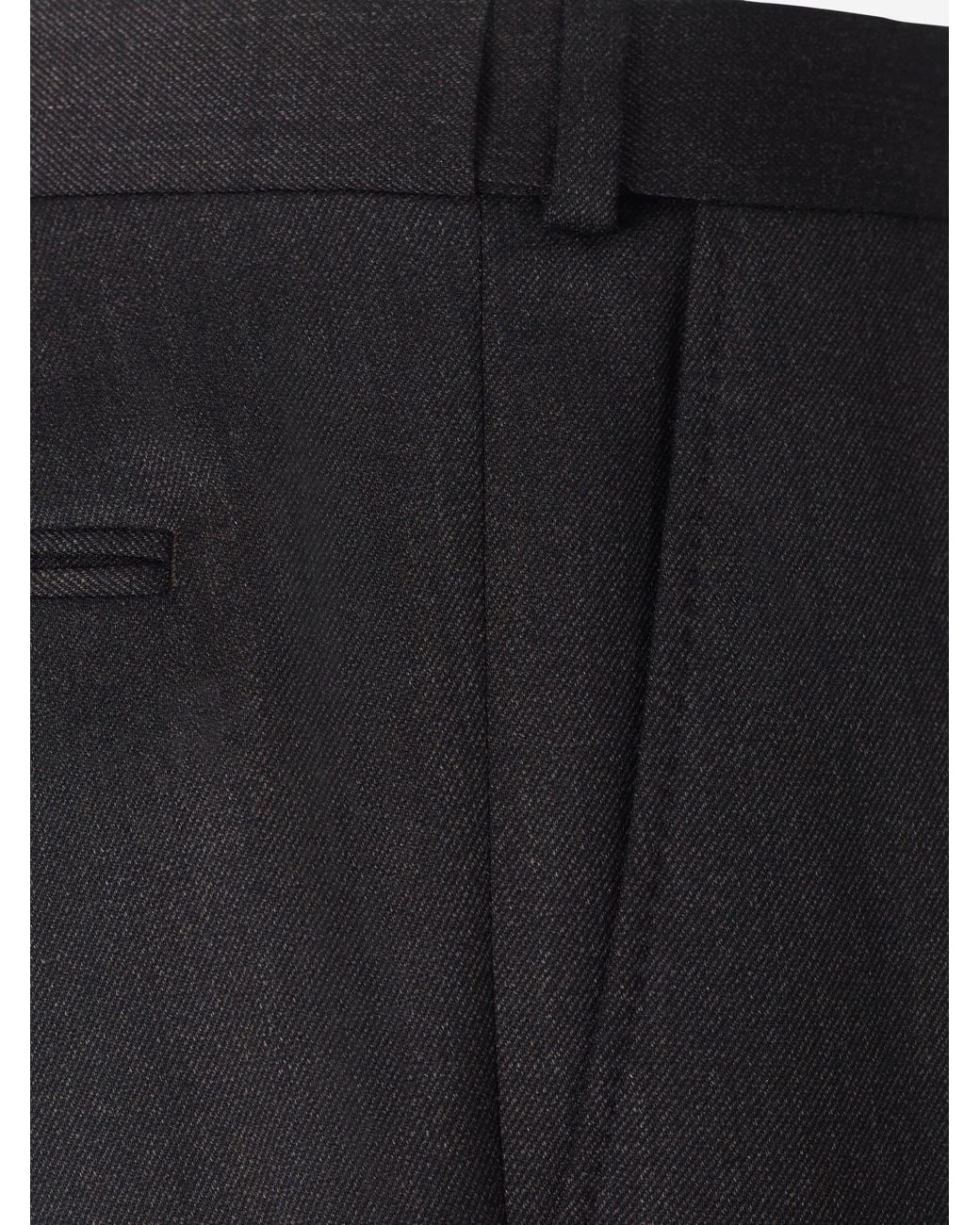 Brioni Blue Wool Dress Pants for men