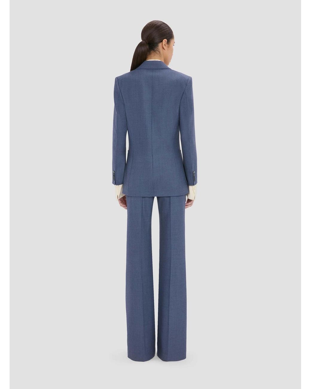 Victoria Beckham Blue Katherine Blazer