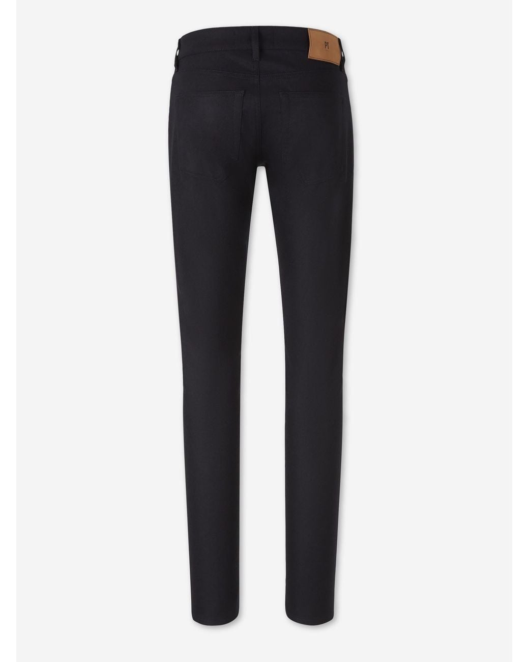 PT Torino Blue Straight Fit Pants for men