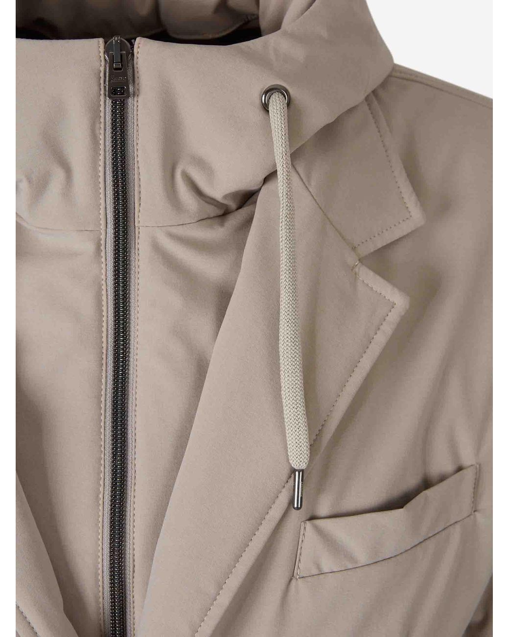 Herno Natural Blazer-Style Coat for men