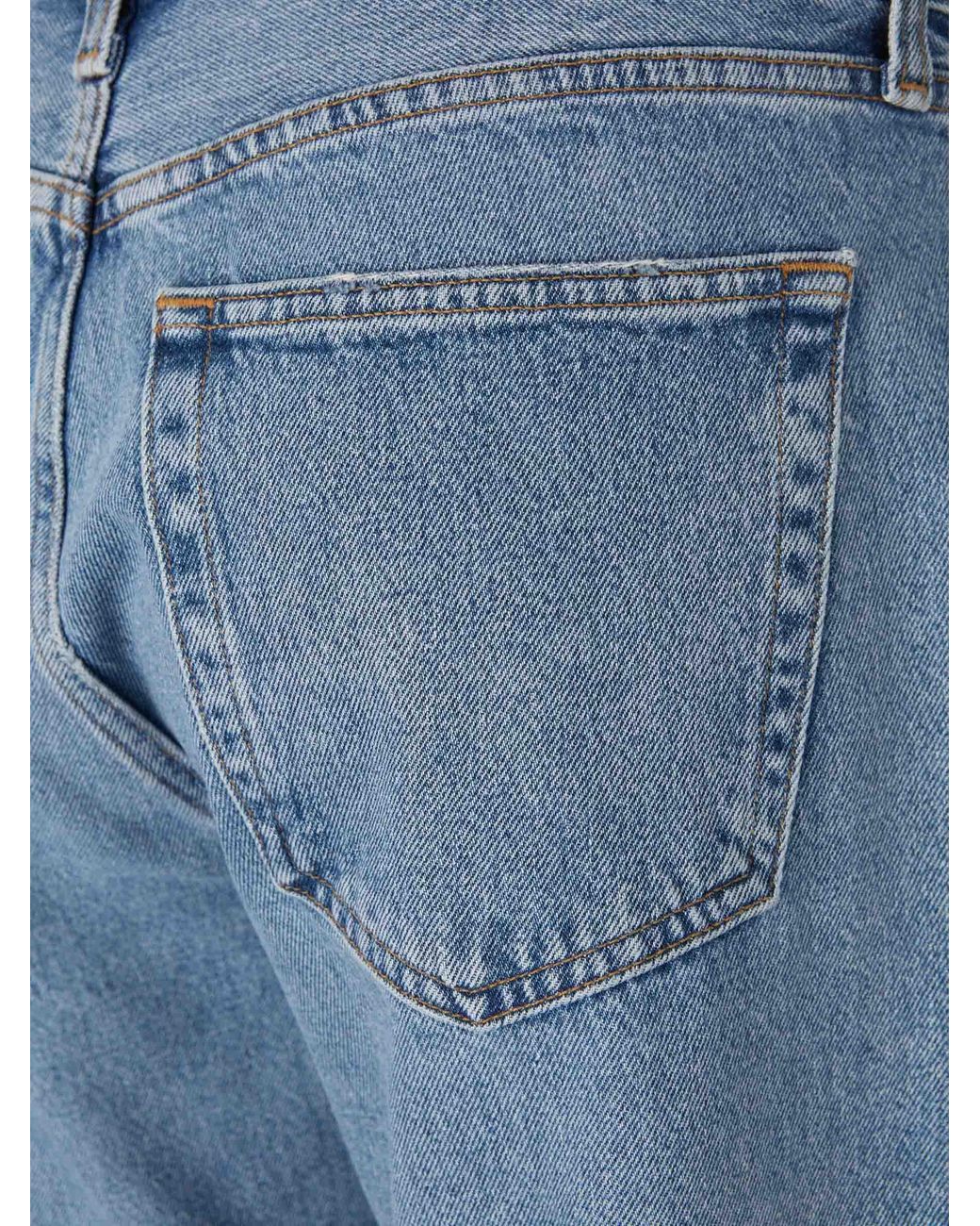 Jeans Rectos Algodón Agolde de color Blue