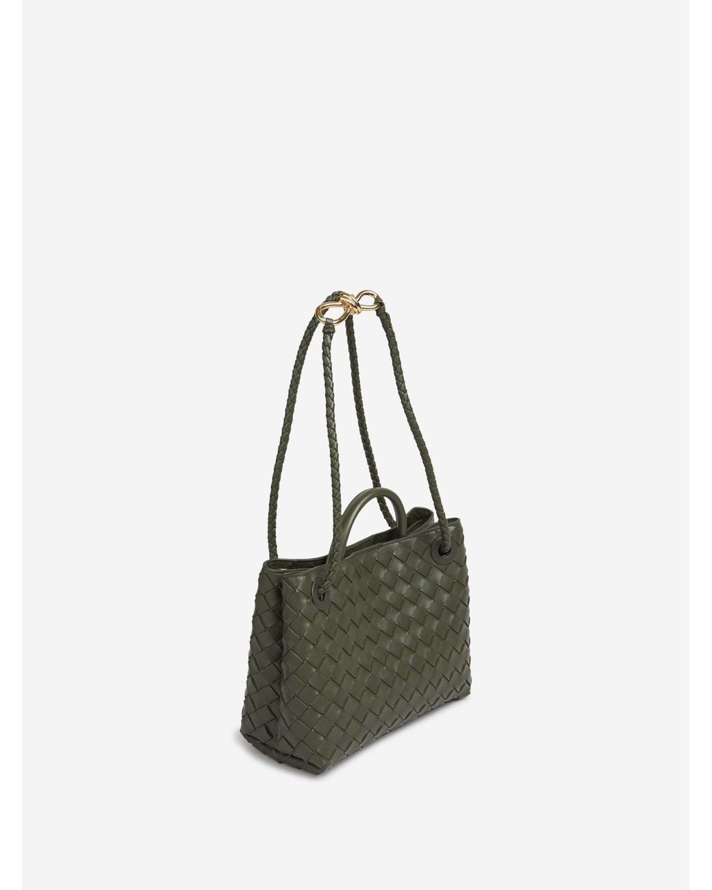 Bottega Veneta Green Small Andiamo Bag