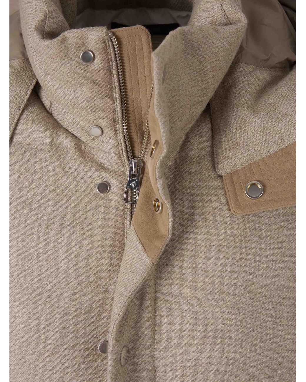 Montecore Natural Down Vest Wool Silk for men