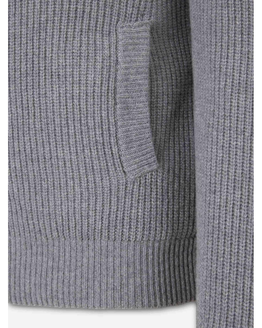 Santa Eulalia Gray Short Point Down Jacket for men