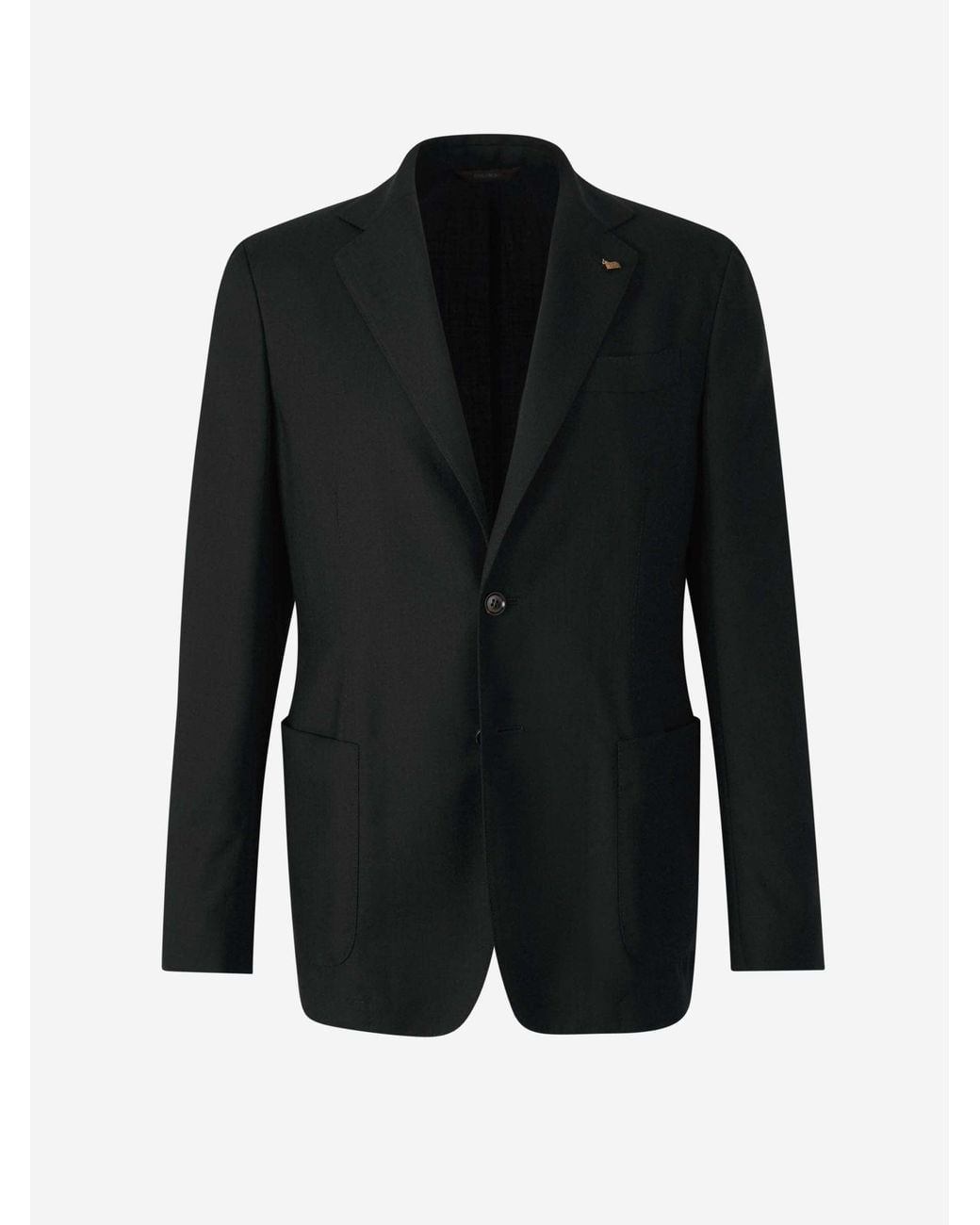Cravatta Floreale di Colombo in Black da Uomo