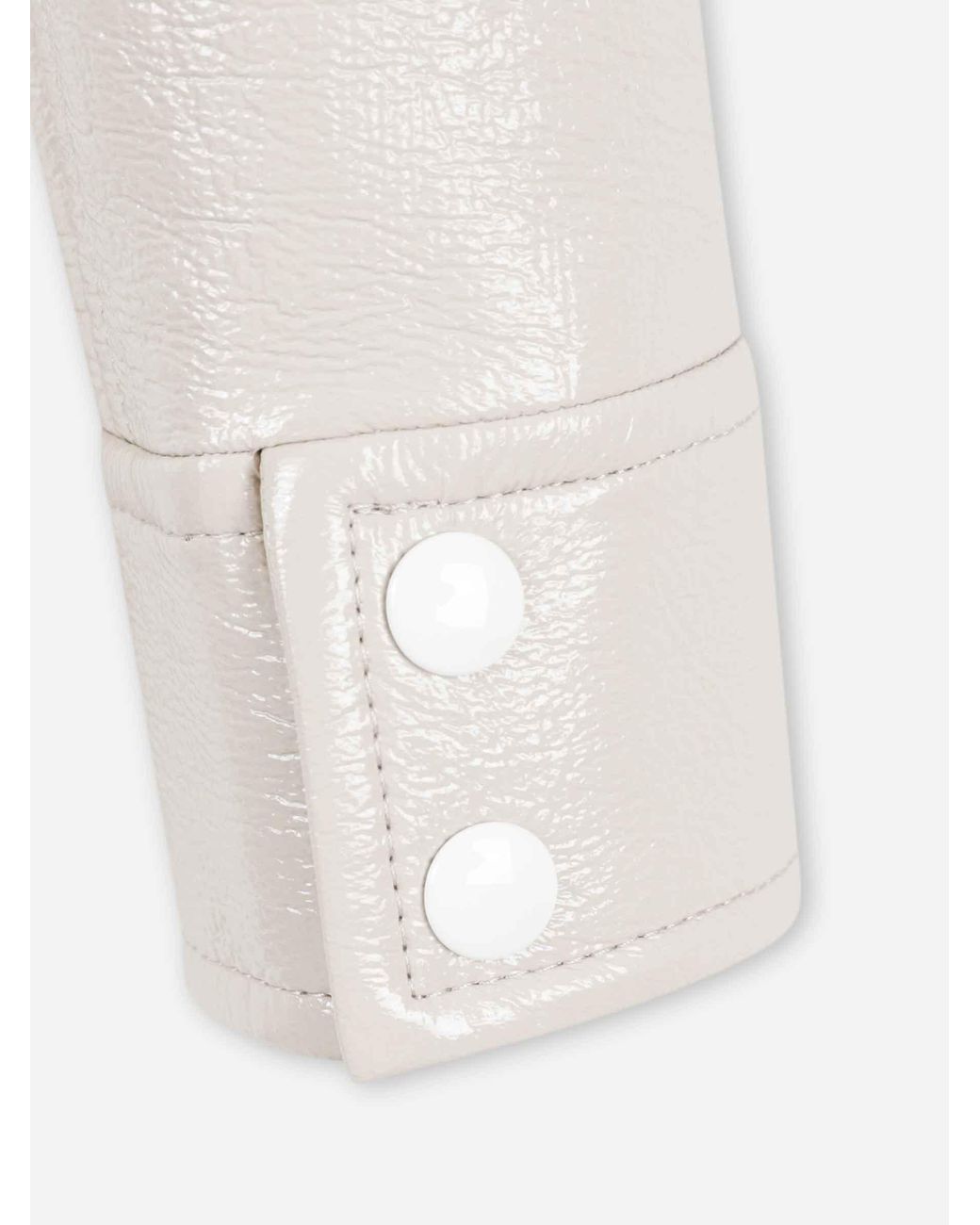 Courreges White Vinyl Jacket Reissue