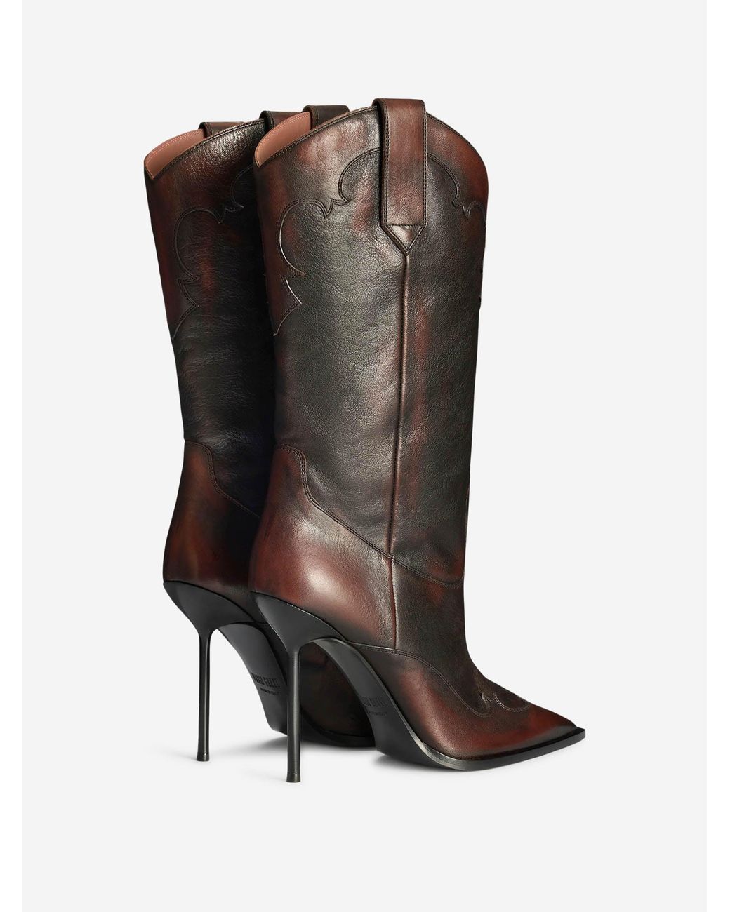 Paris Texas Brown Lidia Western Boot