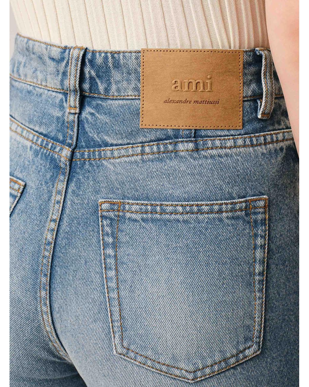 Jeans Svasati di AMI in Blue