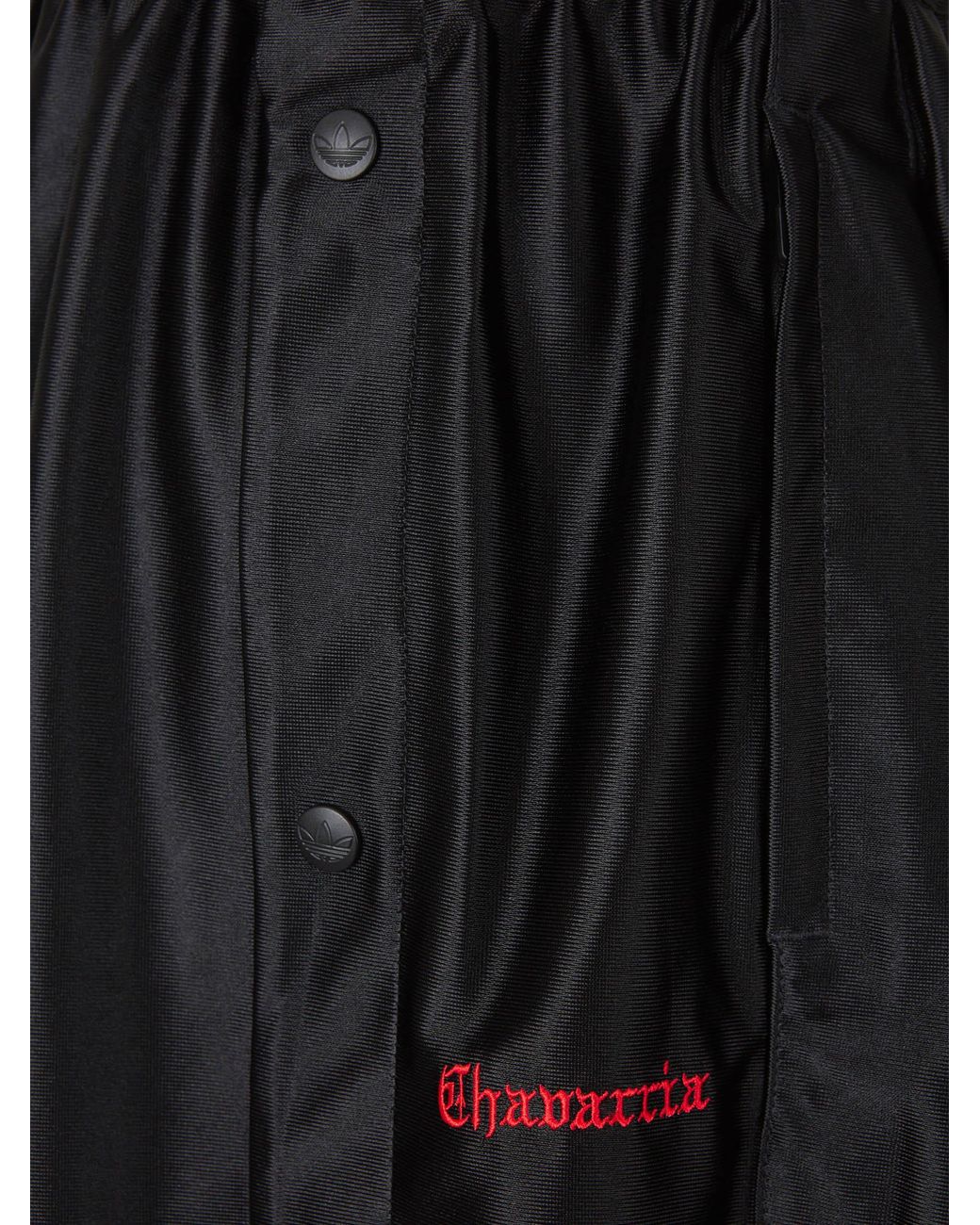 ADIDAS X WILLY CHAVARRIA Black Polyester Sports Shorts for men